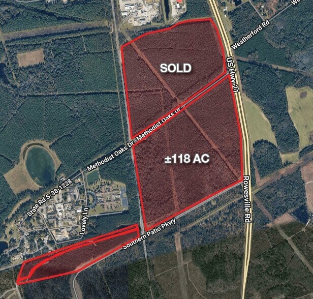 Primary Photo Of TBD Rowesville Rd, Orangeburg Land For Sale