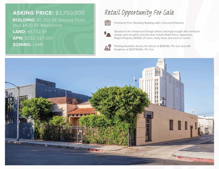 More Photos Of 1041 N McCadden Pl, Los Angeles Flex For Sale