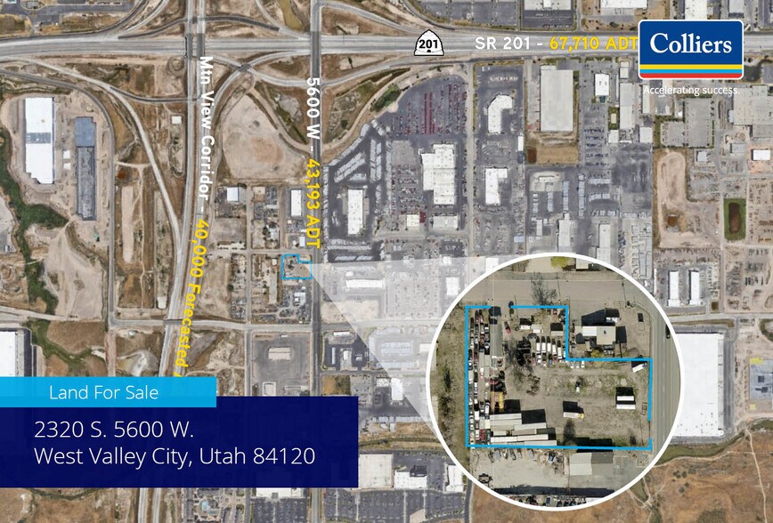 Primary Photo Of 2320 S 5600 W, West Valley City Land For Sale