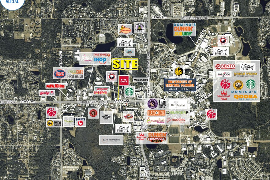 More Photos Of 11891 University Blvd, Orlando Freestanding For Lease