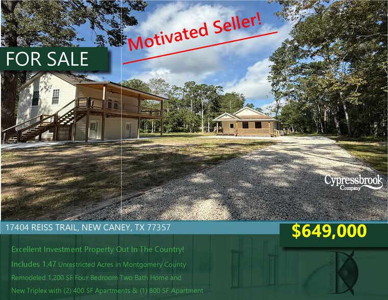 Primary Photo Of 17404 Reiss Trl, New Caney Apartments For Sale