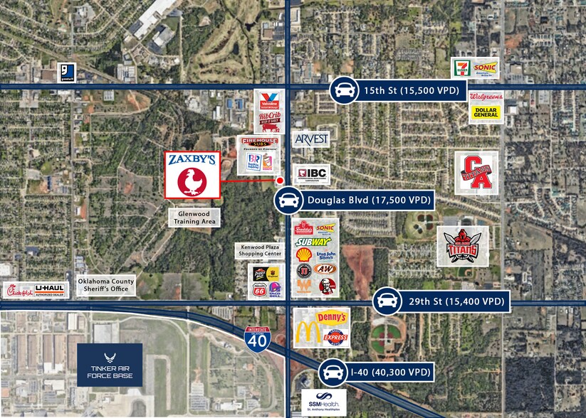 More Photos Of 2317 S Douglas Blvd, Midwest City Fast Food For Sale