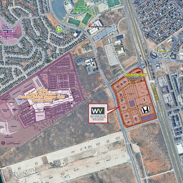 More Photos Of SWQ Loop 250 & Thomason Dr, Midland Land For Sale
