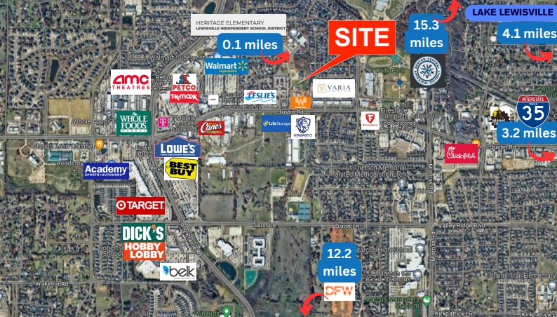 Primary Photo Of Barnett Blvd, Highland Village Land For Sale