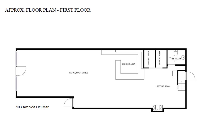 More Photos Of 101-103 Avenida Del Mar, San Clemente Storefront For Sale