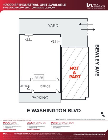 More Photos Of 5106-5118 E Washington Blvd, Commerce Warehouse For Lease