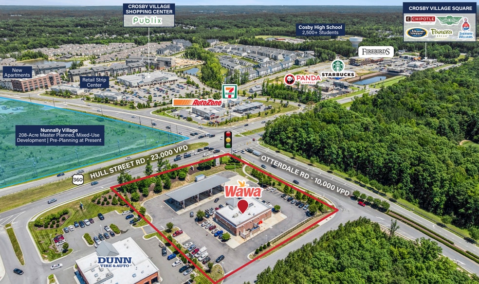 Primary Photo Of 16000 Otterdale Station Way, Chesterfield Service Station For Sale