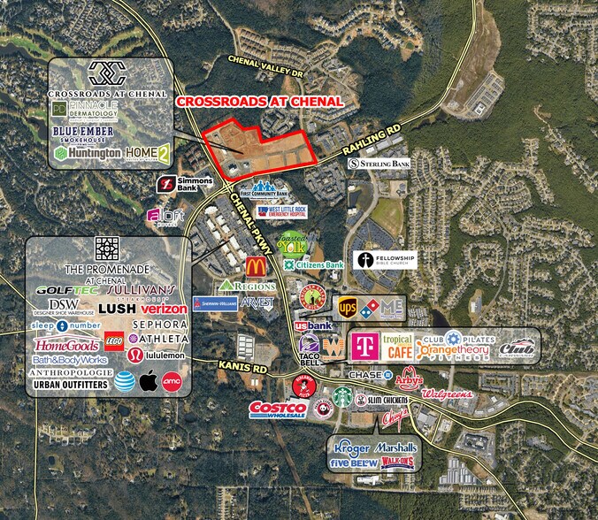 More Photos Of 18000 Chenal Pkwy, Little Rock Land For Lease