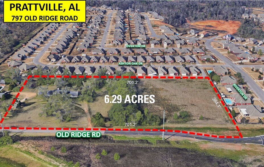 More Photos Of 797 Old Ridge Rd N, Prattville Land For Sale