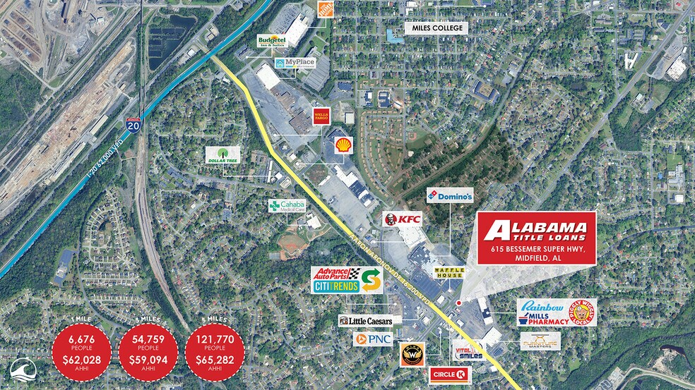 More Photos Of 615 Bessemer Super Hwy, Midfield Freestanding For Sale