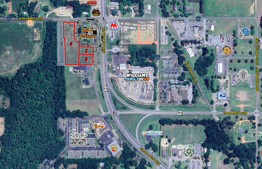 More Photos Of 23445 AL-59 Hwy, Robertsdale Land For Sale