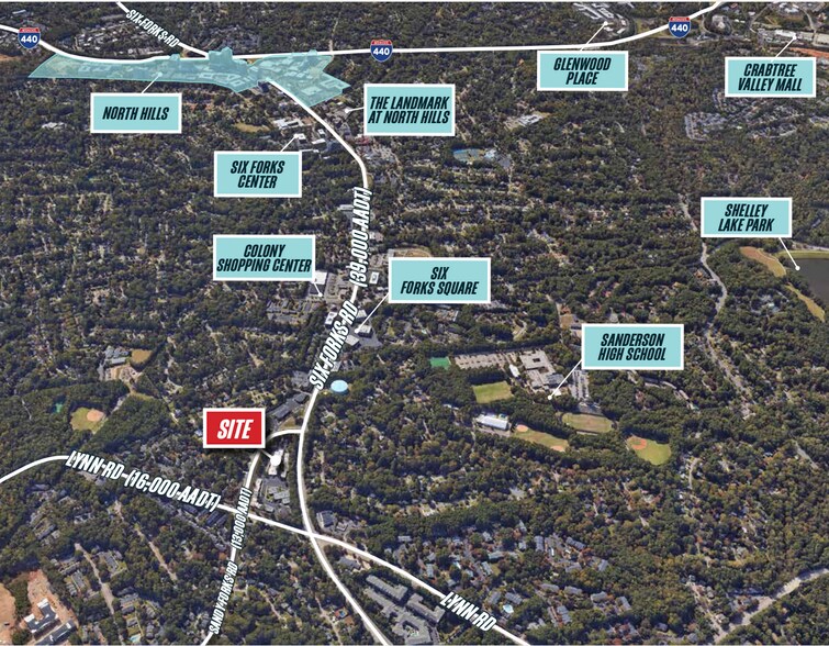 More Photos Of 5910-6040 Six Forks rd, Raleigh Office For Lease