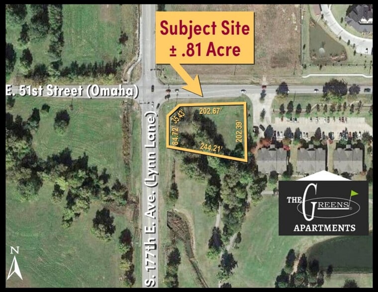 Primary Photo Of S 177th Ave & 51st E, Tulsa Land For Sale