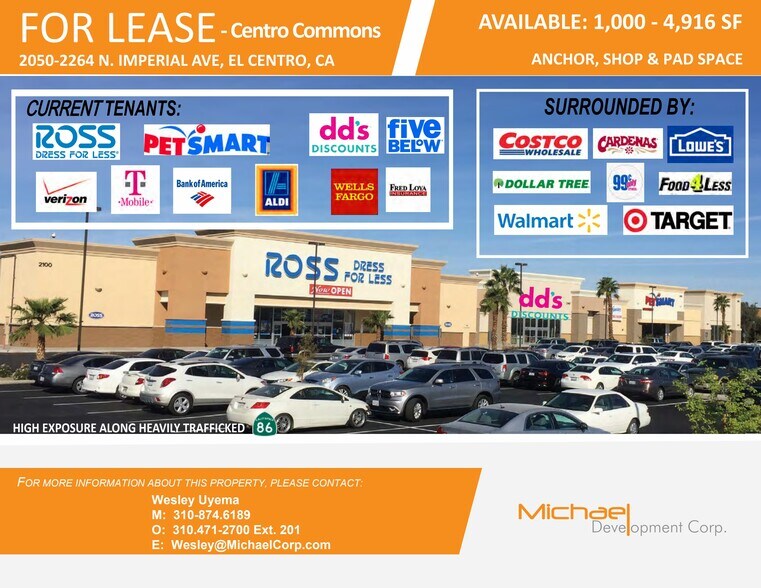 More Photos Of 2140-2184 N Imperial Ave, El Centro Unknown For Lease