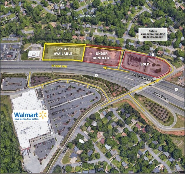 More Photos Of 3809 E Independence Blvd, Charlotte Land For Lease