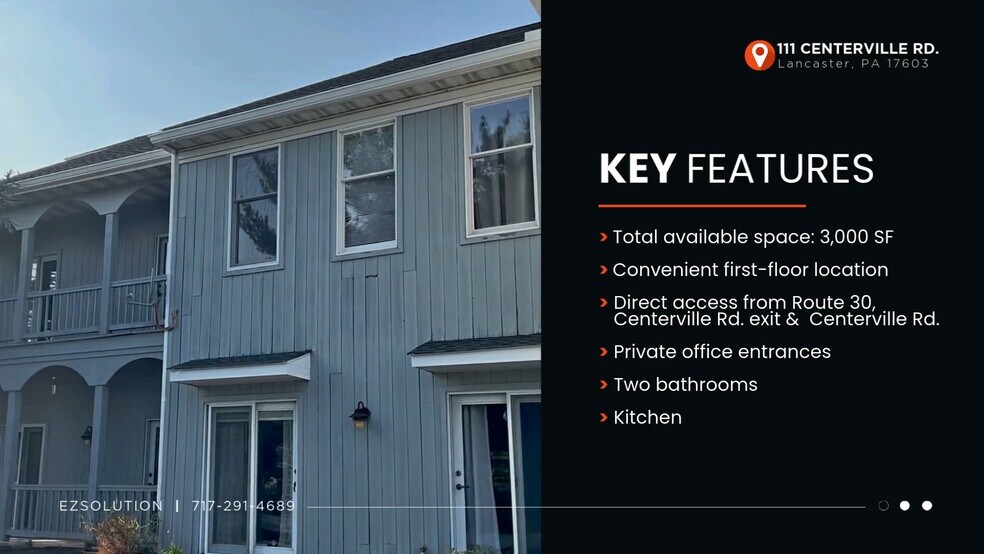 Primary Photo Of 111 Centerville Rd, Lancaster Office For Lease