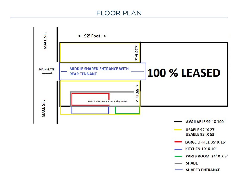 More Photos Of 195 Mace St, Chula Vista Warehouse For Lease