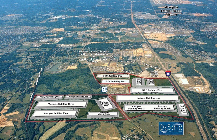 More Photos Of 710 Venture Dr, Southaven Warehouse For Lease