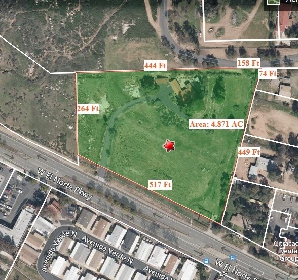 More Photos Of 550 W El Norte Pky, Escondido Land For Sale