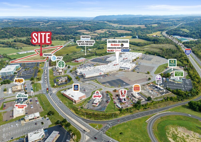 Primary Photo Of Schoolhouse Rd & Mall blvd, Bloomsburg Land For Sale