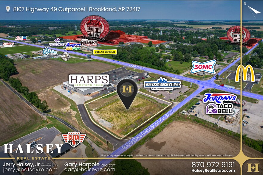 More Photos Of 8107 Highway 49, Brookland Land For Sale