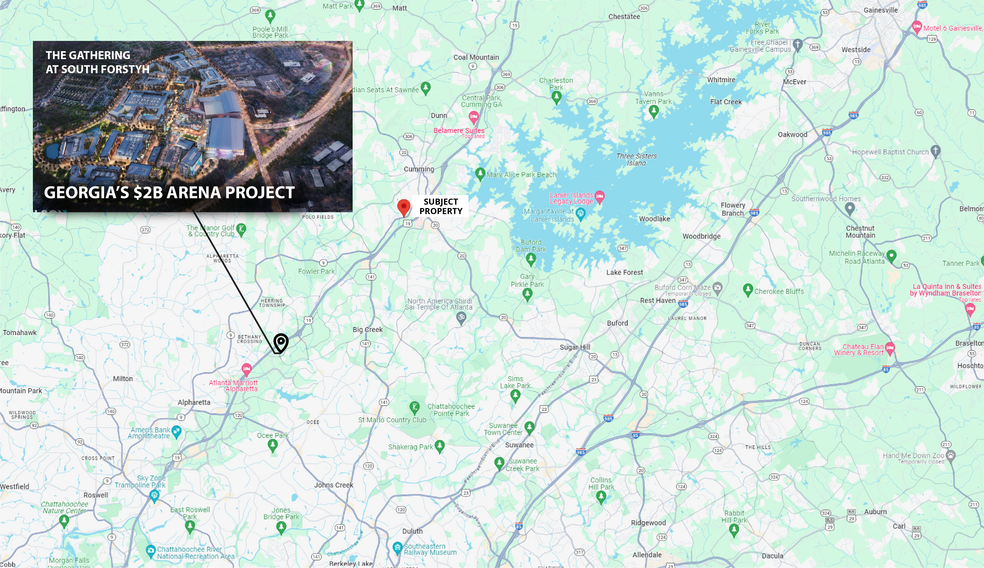 More Photos Of 837 Atlanta Hwy, Cumming Land For Sale