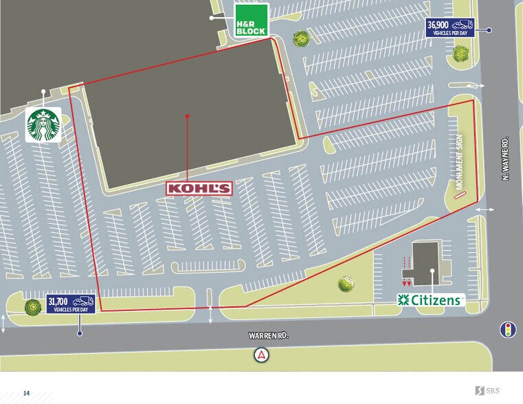 More Photos Of 35000 W Warren Rd, Westland Department Store For Sale