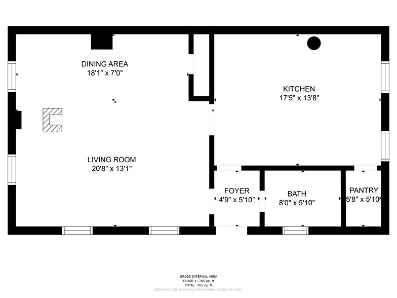 More Photos Of 14 1/2 Main St., Pinckneyville Storefront Retail Office For Sale