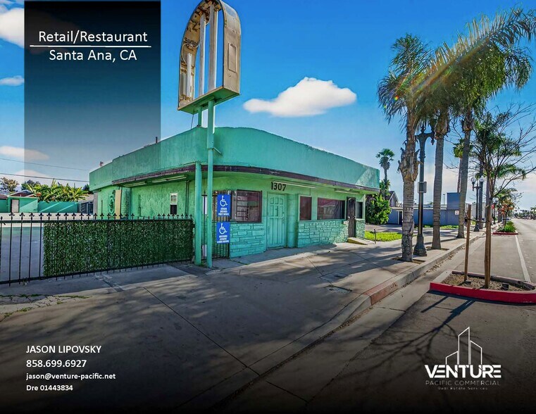 Primary Photo Of 1307 S Main St, Santa Ana Restaurant For Sale