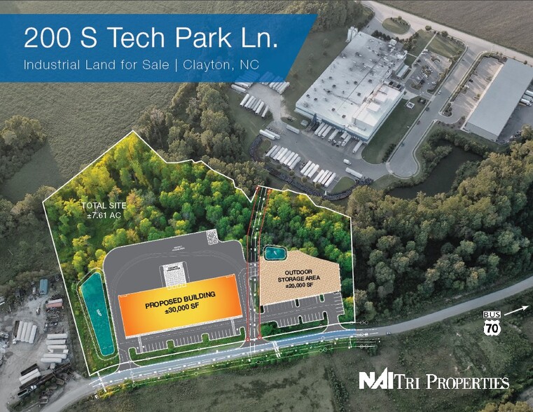 Primary Photo Of 200 S Tech Park Ln, Clayton Land For Sale