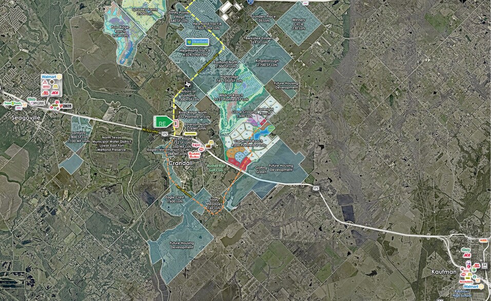 More Photos Of 1469 FM 741, Crandall Land For Lease