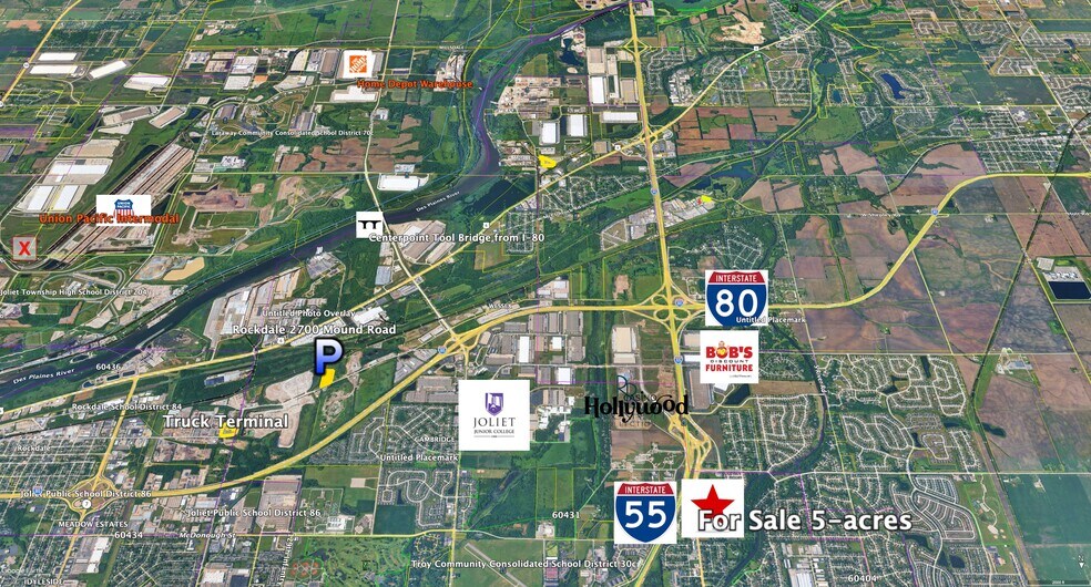 Primary Photo Of NWC Rte 59 & Amendodge Rd, Shorewood Land For Sale