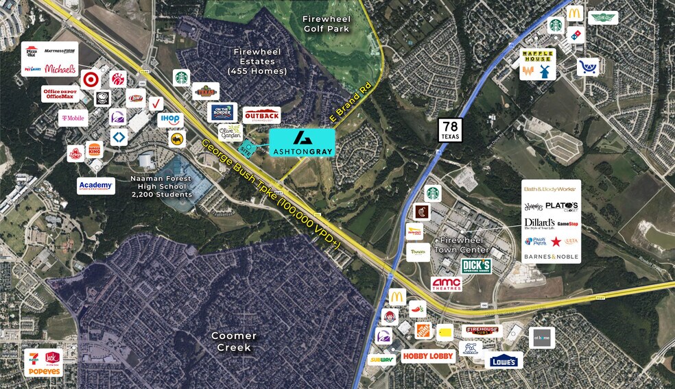 More Photos Of President George Bush Hwy, Garland General Retail For Lease