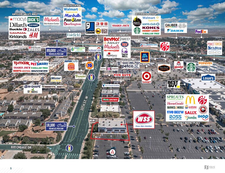 More Photos Of 39202 10th St W, Palmdale General Retail For Sale