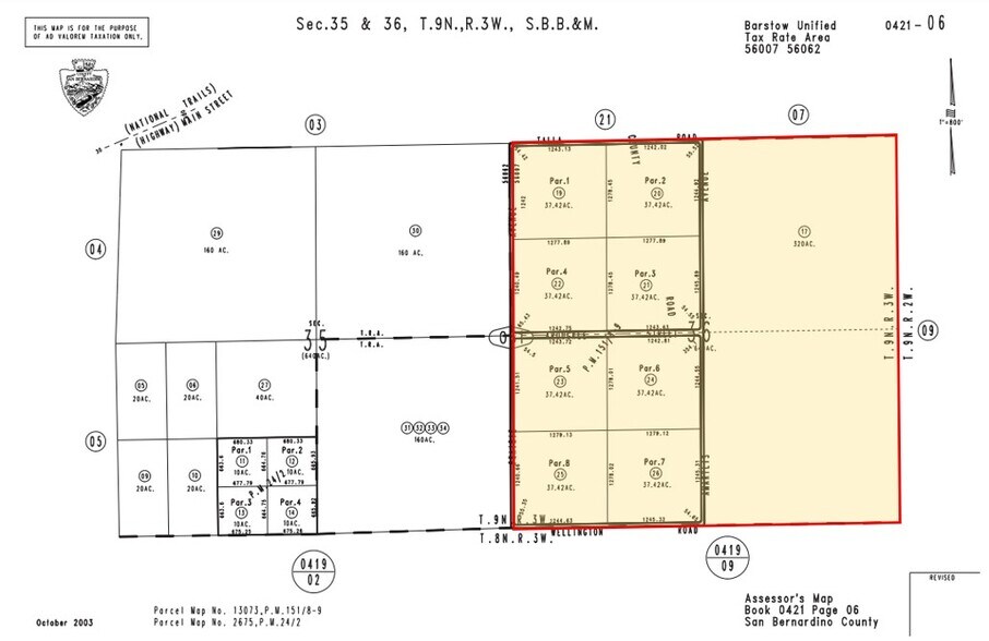 More Photos Of Amarylis Ave, Barstow Land For Sale