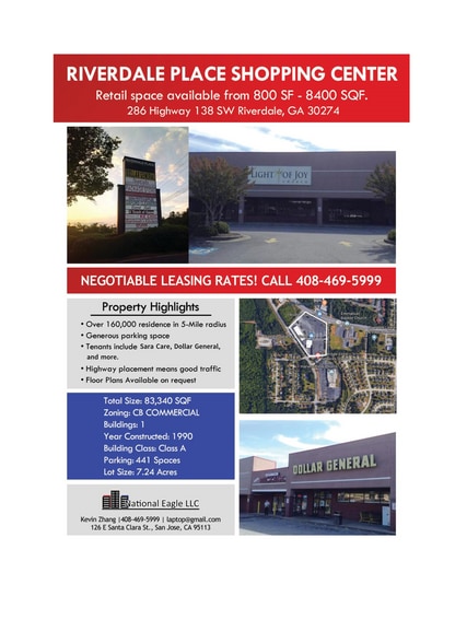 Primary Photo Of 286 Highway 138 SW, Riverdale Unknown For Lease