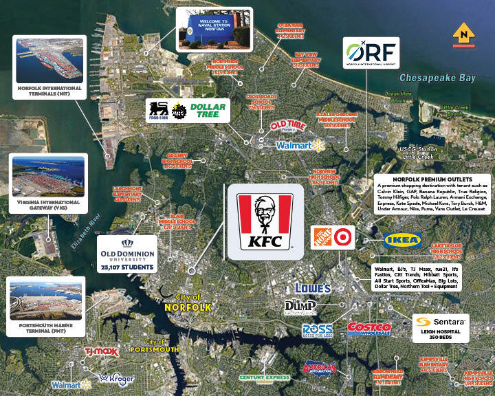 More Photos Of 1716 Monticello Ave, Norfolk Fast Food For Sale