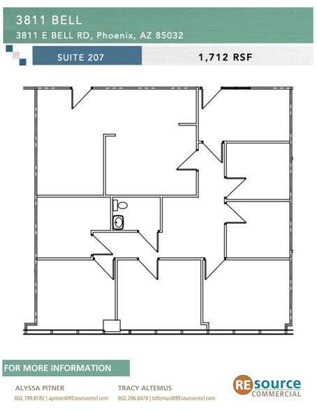 More Photos Of 3811 E Bell Rd, Phoenix Medical For Lease