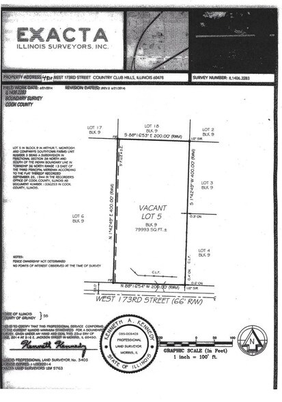 More Photos Of 4810 173rd St, Country Club Hills Land For Lease