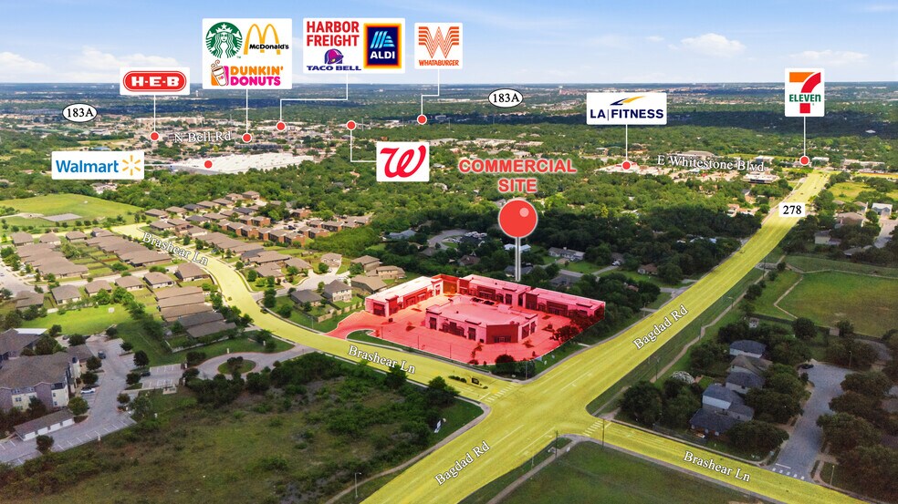 More Photos Of 610 Brashear Ln, Cedar Park General Retail For Lease
