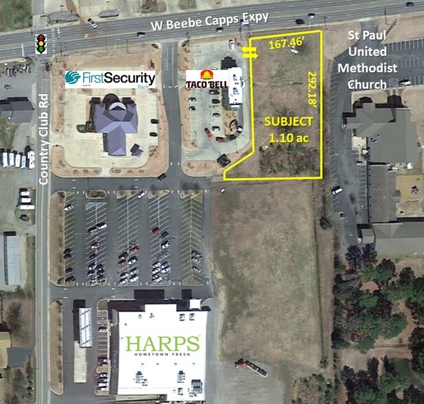 More Photos Of 2511 W Beebe Capps Expy, Searcy Land For Sale