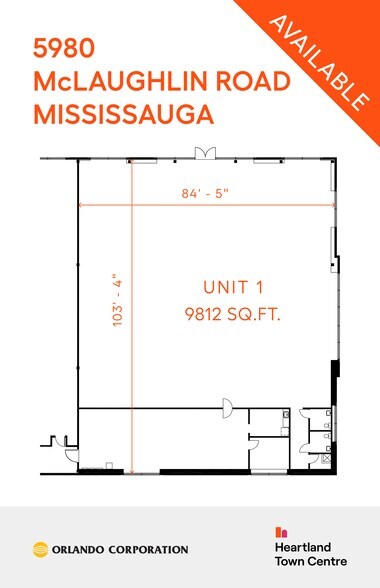 More Photos Of 5980 Mclaughlin Rd, Mississauga General Retail For Lease