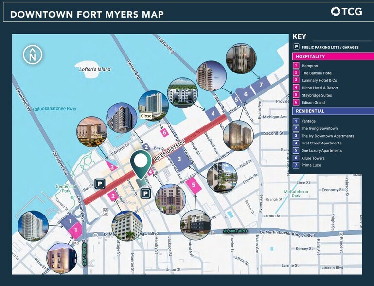 More Photos Of 2261-2283 Main St, Fort Myers General Retail For Sale