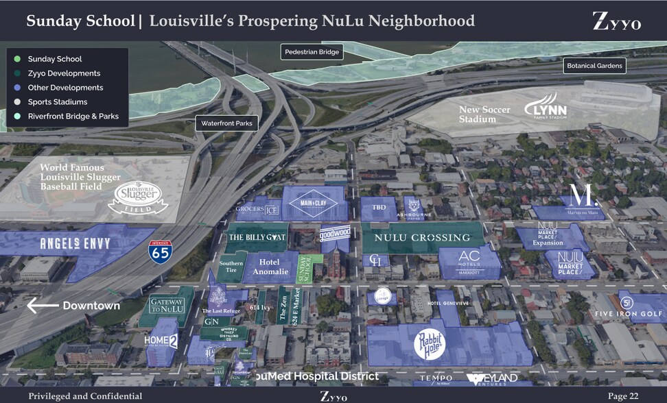 More Photos Of 629 E Market St, Louisville General Retail For Lease