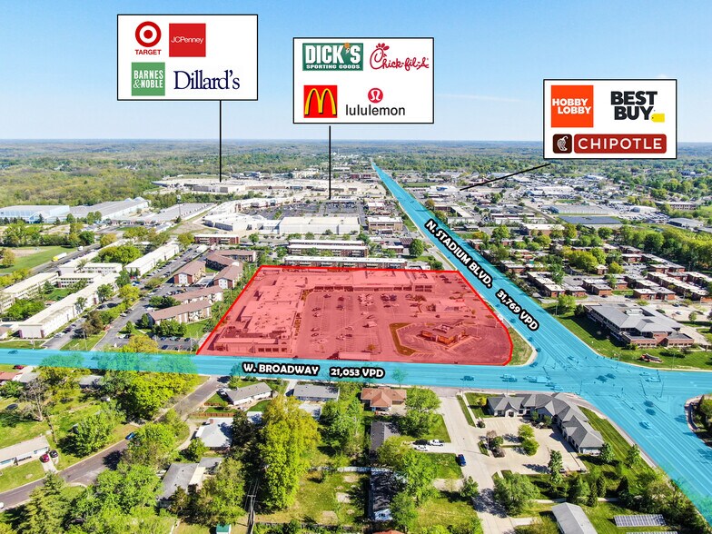 More Photos Of 2101 W Broadway Ave, Columbia General Retail For Lease