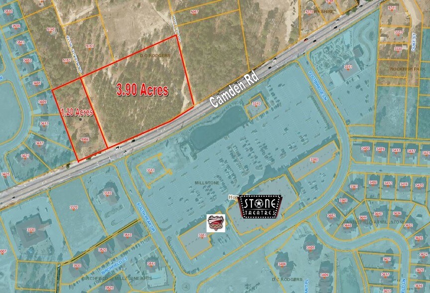 More Photos Of 5956 Camden & 0000 Camden Rd, Fayetteville Land For Lease