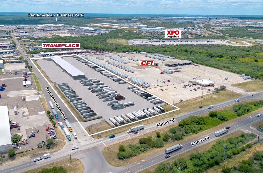 More Photos Of 14610 Mines Rd, Laredo Truck Terminal For Lease