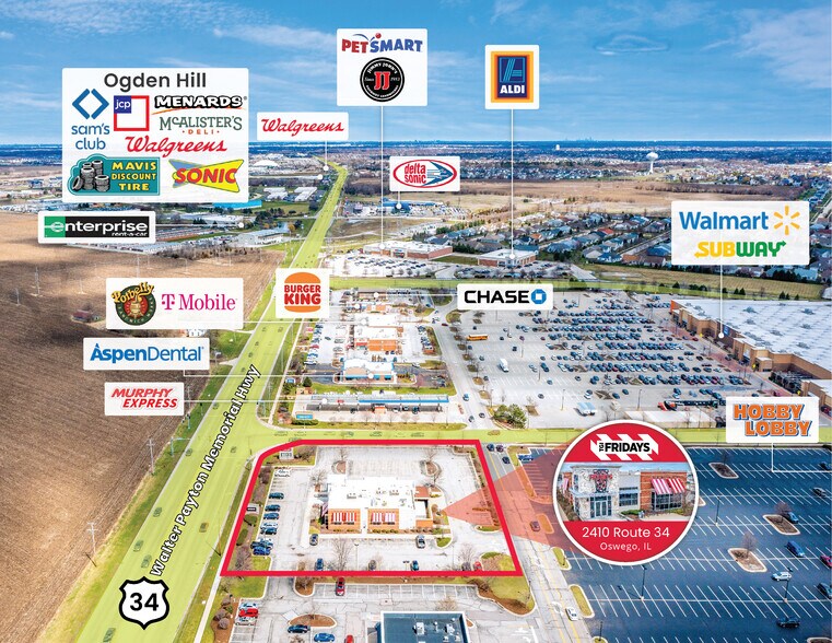 More Photos Of TGIF Restaurant, Oswego Restaurant For Sale