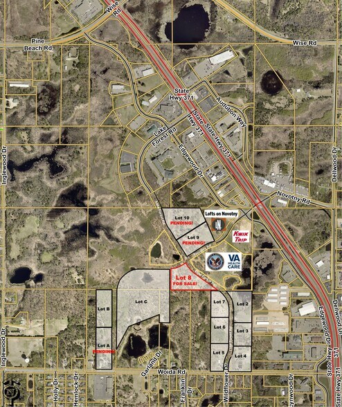 More Photos Of Novotny Rd/Lake Forest Rd rd, Baxter Land For Sale