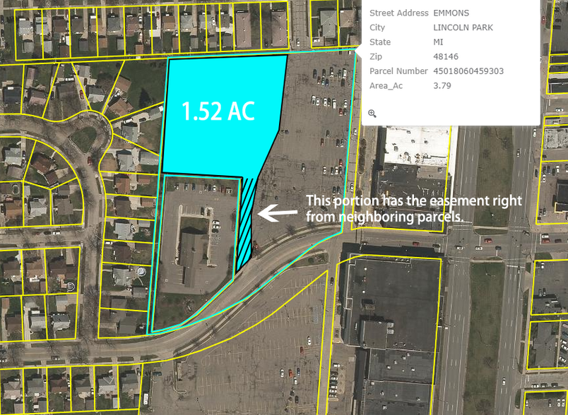 Primary Photo Of 3574-3760 Fort St, Lincoln Park Land For Sale